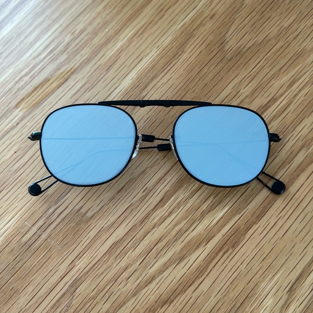 Garrett Leight foldable Sunglasses - size 49, black